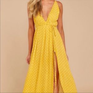 Yellow Maxi Dress